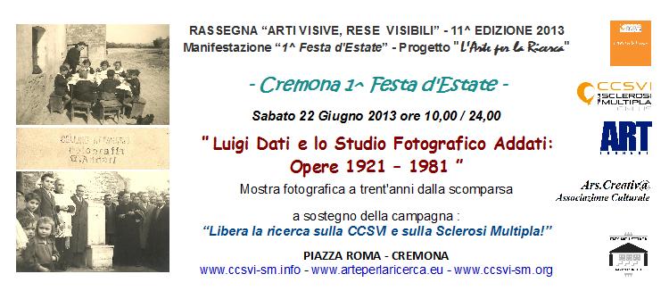Luigi Dati e lo Studio Fotografico Addati - opere 1921/1981